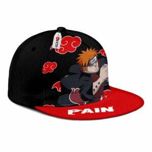 Akatsuki Pain Snapback Hat Custom NRT Anime Hat 6