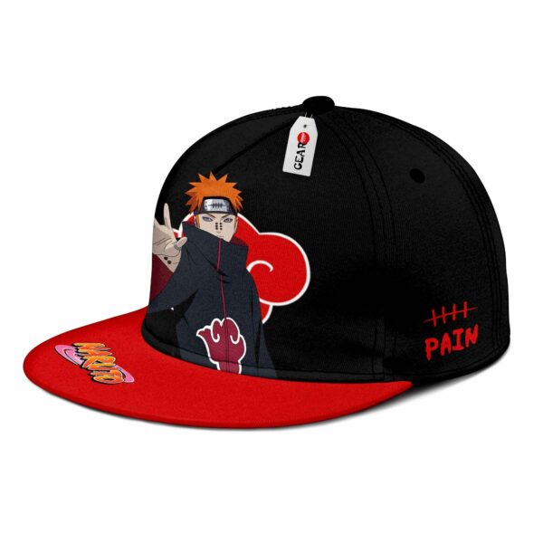 Akatsuki Pain Snapback Hat Custom Seal NRT Anime Hat 2