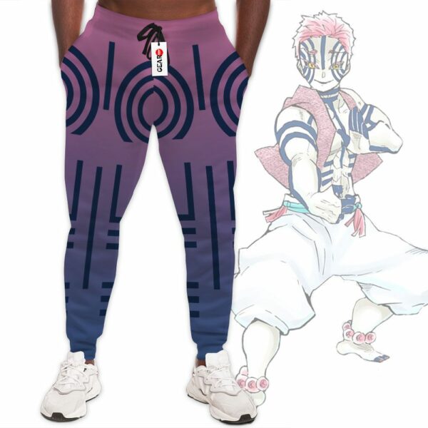 Akaza Uniform Jogger Pants Custom Kimetsu Anime Sweatpants 1
