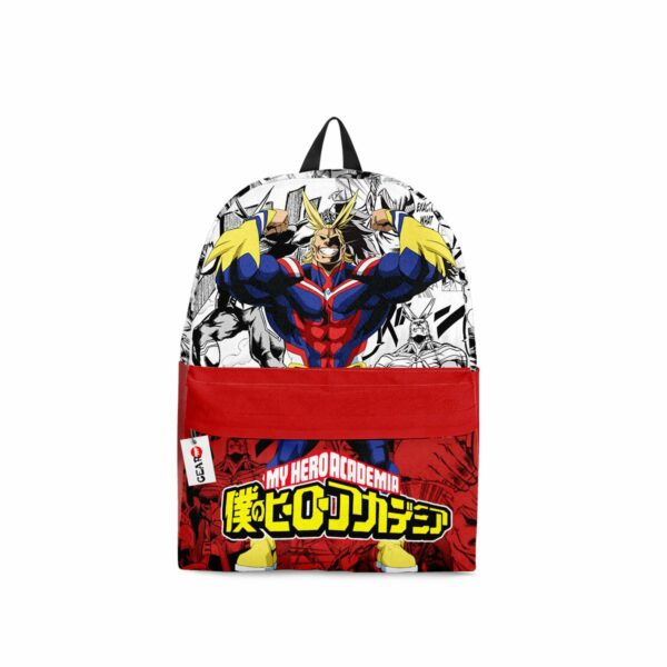 All Might Backpack Custom My Hero Academia Anime Bag Manga Style 1