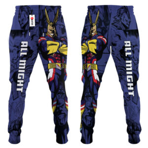 All Might Joggers Custom Anime My Hero Academia Sweatpants Mix Manga 6