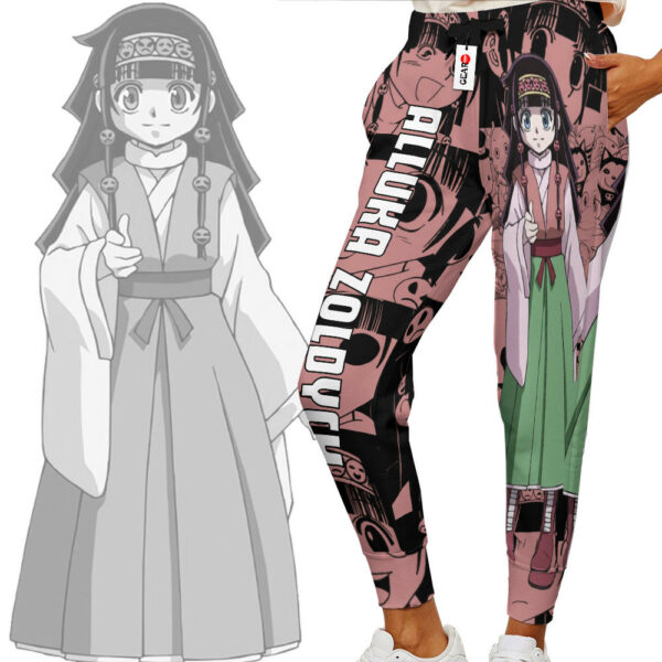 Alluka Zoldyck Joggers Anime HxH Sweatpants Mix Manga Gifts for Otaku 2