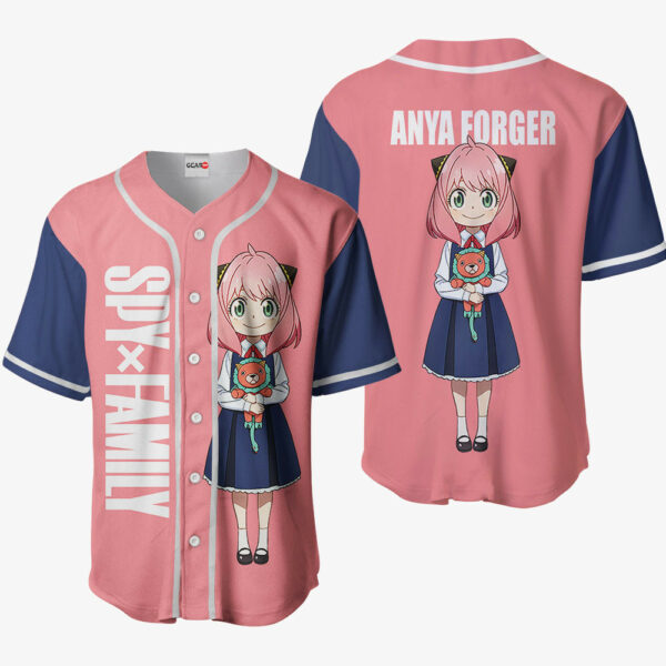 Anya Forger Jersey Shirt Custom Spy x Family Anime Merch Clothes for Otaku 1