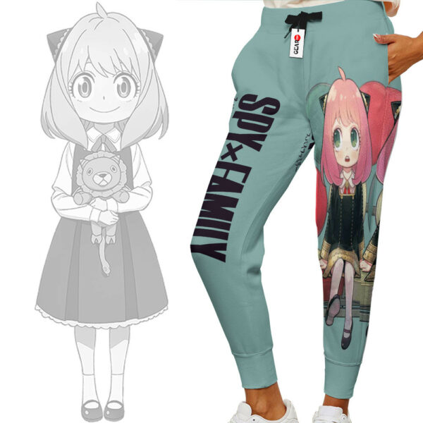 Anya Forger Joggers Custom Anime Spy x Family Sweatpants for Otaku 2