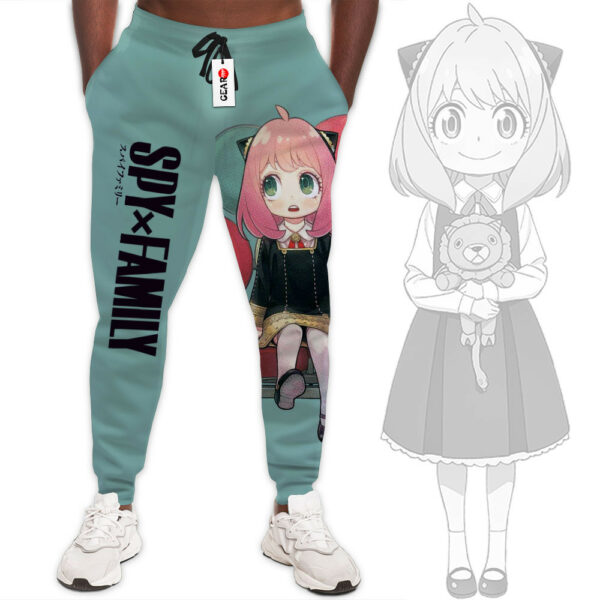 Anya Forger Joggers Custom Anime Spy x Family Sweatpants for Otaku 1