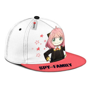 Anya Forger Snapback Hat Custom Spy x Family Anime Hat for Otaku 6
