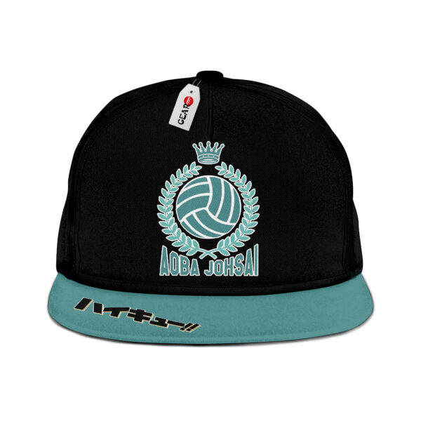 Aoba Johsai Snapback Hat Custom Haikyuu Anime Hat for Otaku 1