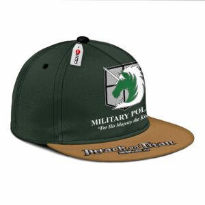 AOT Military Snapback Hat Custom Attack On Titan Anime Hat 6