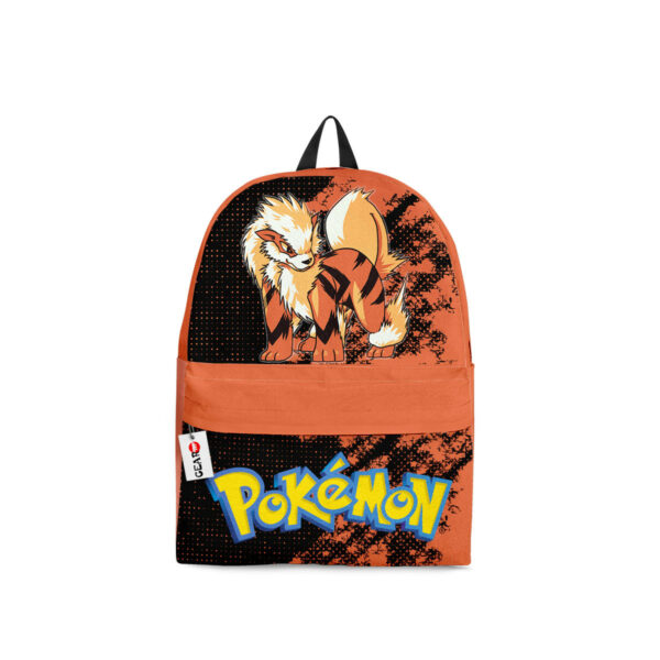Arcanine Backpack Custom Anime Pokemon Bag Gifts for Otaku 1