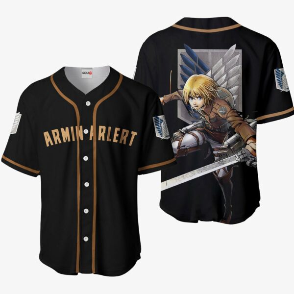 Armin Arlert Jersey Shirt Custom Attack On Titan Anime Merch Clothes 1
