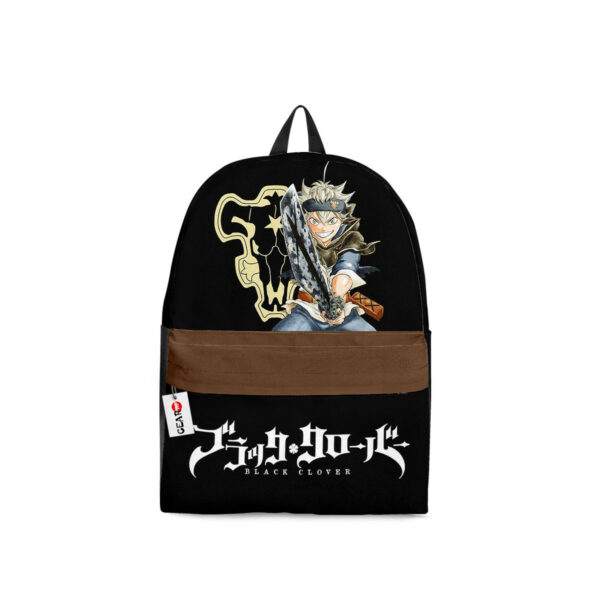 Asta Backpack Custom Black Clover Anime Bag for Otaku 1