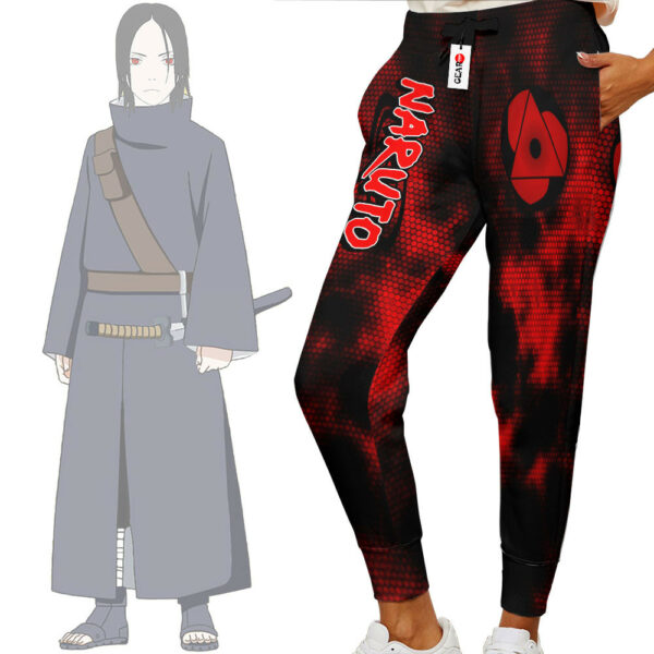Baru Uchiha Mangekyo Sharingan Sweatpants Custom Anime NRT Jogger Pants Merch 2