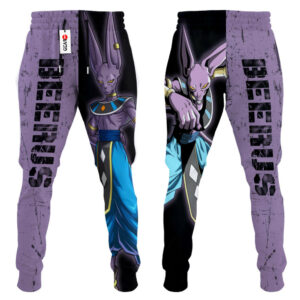 Beerus Joggers Dragon Ball Custom Anime Sweatpants 7