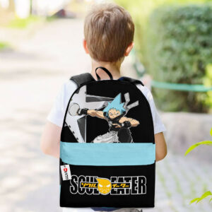 Black Star Backpack Custom Soul Eater Anime Bag for Otaku 5