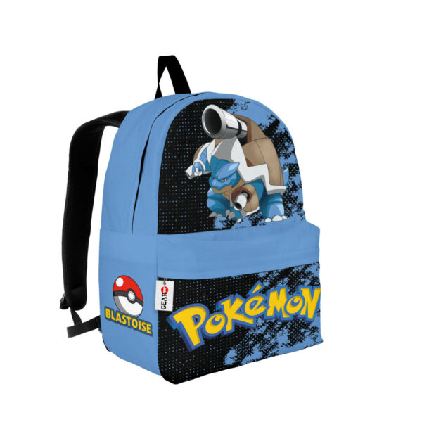 Blastoise Backpack Custom Anime Pokemon Bag Gifts for Otaku 2