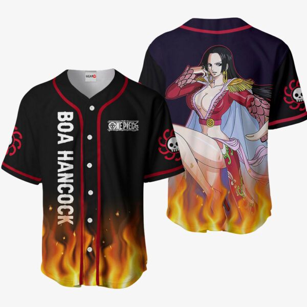Boa Hancock Jersey Shirt Custom OP Anime Merch Clothes for Otaku 1