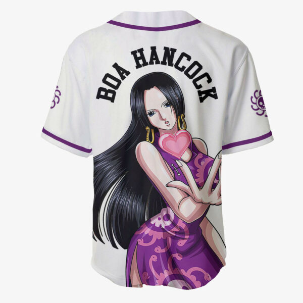 Boa Hancock Jersey Shirt One Piece Custom Anime Merch Clothes for Otaku 3
