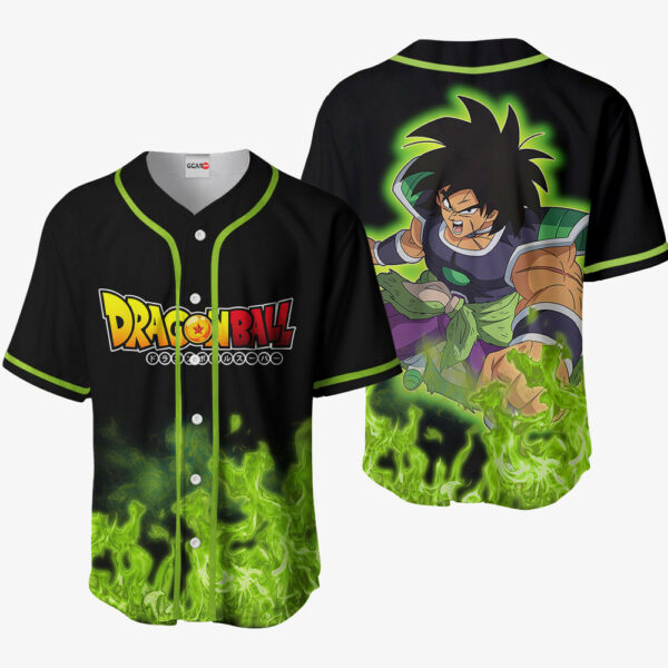 Broly Jersey Shirt Custom Dragon Ball Anime Merch Clothes 1