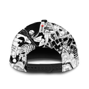 Brook Snapback Hat Custom One Piece Anime Hat Mix Manga 7