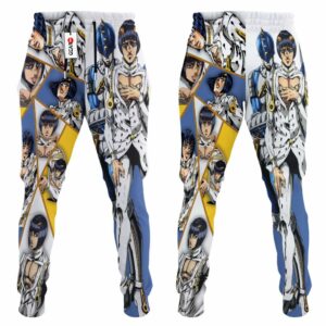 Bruno Bucciarati Sweatpants Custom Anime JJBAs Joggers Merch 7