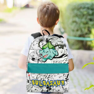 Bulbasaur Backpack Pokemon Custom Anime Bag Mix Manga 5