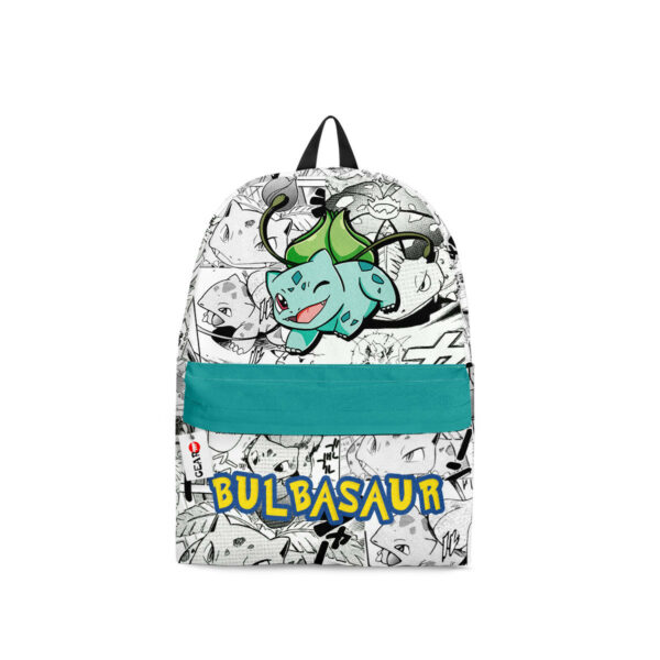 Bulbasaur Backpack Pokemon Custom Anime Bag Mix Manga 1