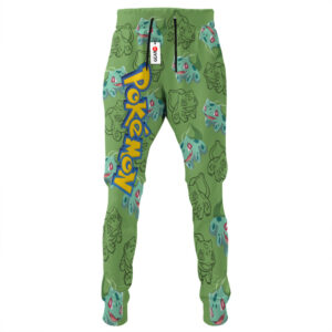 Bulbasaur Joggers Custom Anime Pokemon Sweatpants for Otaku 6