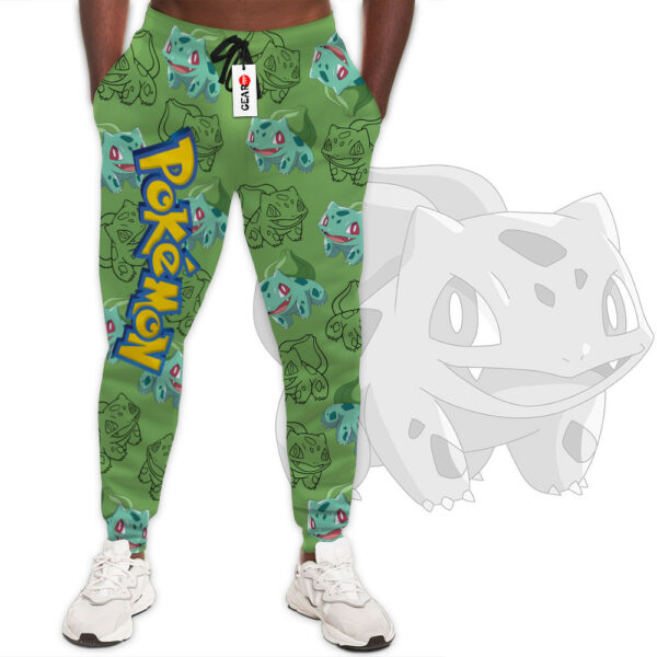 Bulbasaur Joggers Custom Anime Pokemon Sweatpants for Otaku 1