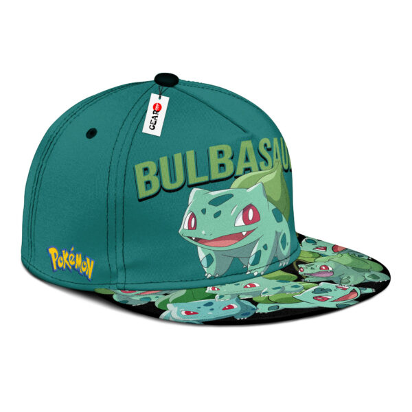 Bulbasaur Snapback Hat Custom Pokemon Anime Hat Gift For Otaku 2