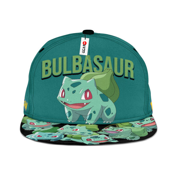 Bulbasaur Snapback Hat Custom Pokemon Anime Hat Gift For Otaku 1