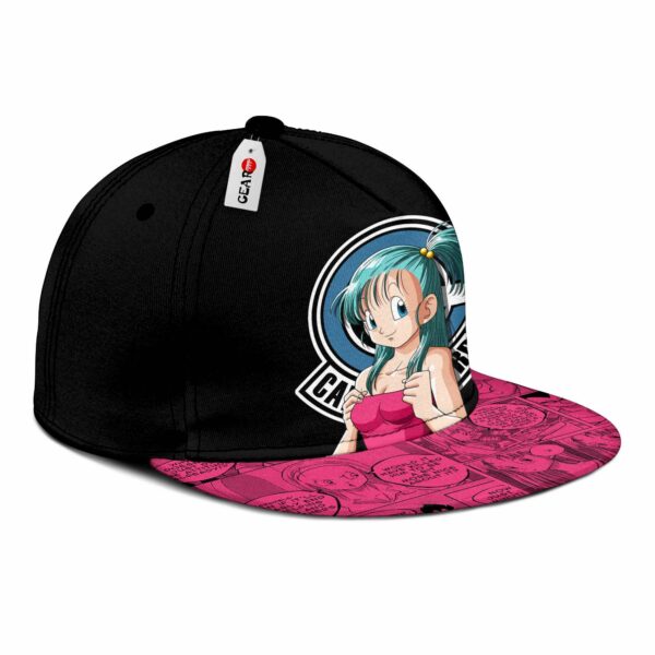 Bulma Cap Hat Custom Anime Dragon Ball Snapback 3