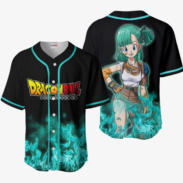 Bulma Jersey Shirt Custom Dragon Ball Anime Merch Clothes 1