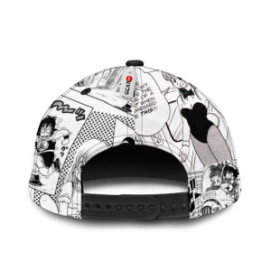 Bulma Snapback Hat Custom Dragon Ball Anime Hat Mix Manga 7