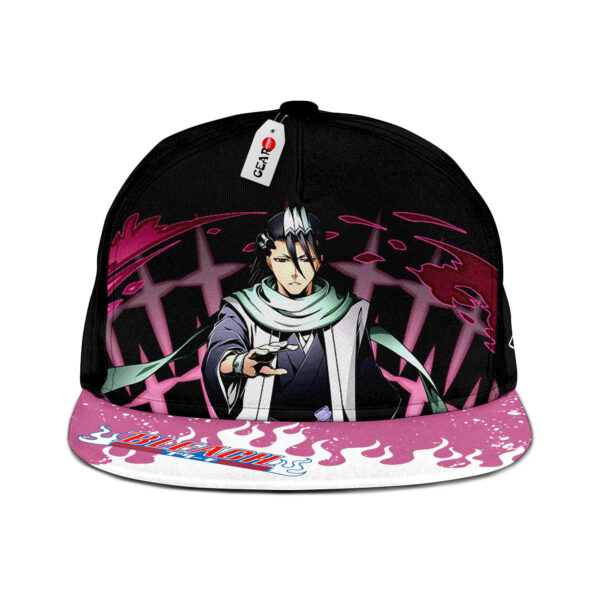 Byakuya Kuchiki Snapback Hat Custom BL Anime Hat for Otaku 1