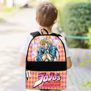 Caesar Anthonio Zeppeli Backpack Custom JJBA Anime Bag 5
