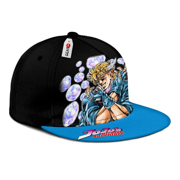Caesar Anthonio Zeppeli Snapback Hat Custom JJBA Anime Hat for Otaku 2