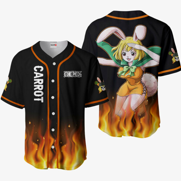 Carrot Jersey Shirt Custom OP Anime Merch Clothes for Otaku 1