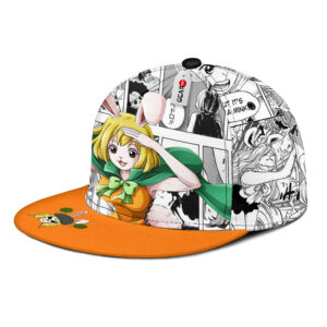 Carrot Snapback Hat Custom One Piece Anime Hat Mix Manga 6