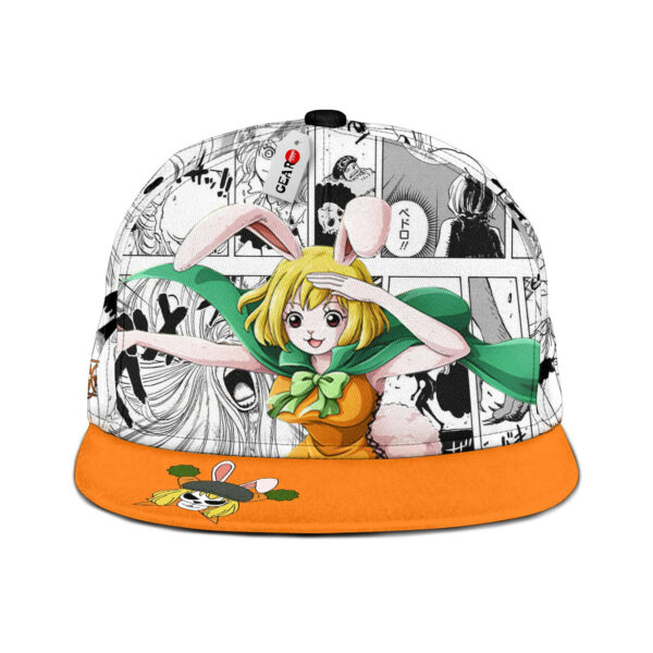 Carrot Snapback Hat Custom One Piece Anime Hat Mix Manga 1