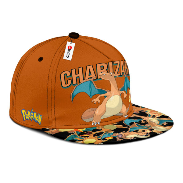 Charizard Snapback Hat Custom Pokemon Anime Hat Gift For Otaku 2