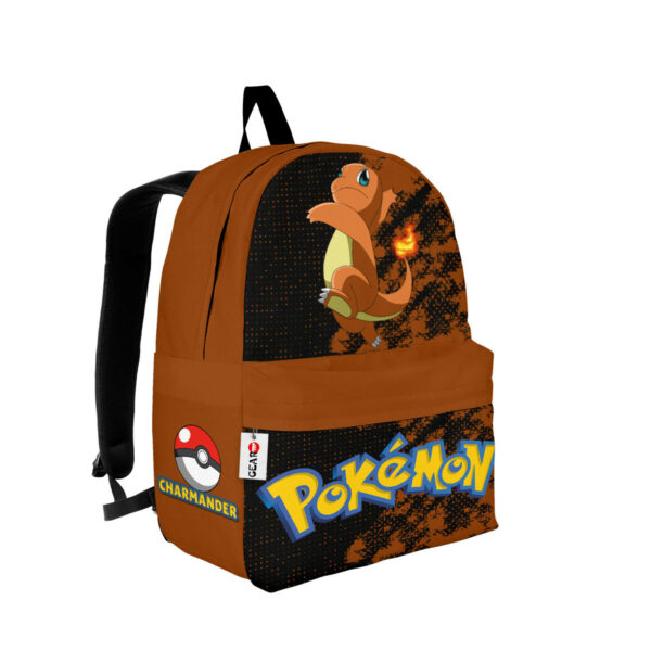 Charmander Backpack Custom Anime Pokemon Bag Gifts for Otaku 2