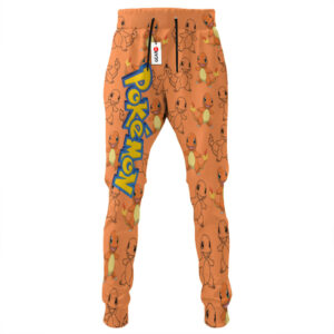 Charmander Joggers Custom Anime Pokemon Sweatpants For Otaku 6