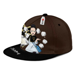 Charmy Pappitson Snapback Hat Custom Black Clover Anime Hat for Otaku 6