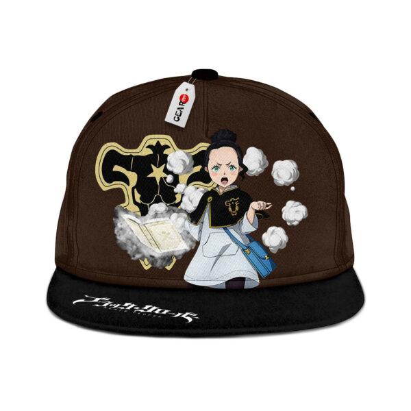 Charmy Pappitson Snapback Hat Custom Black Clover Anime Hat for Otaku 1