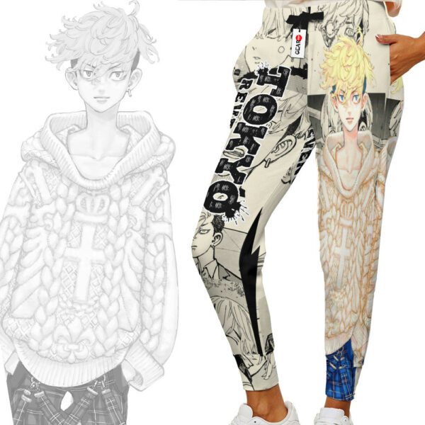 Chifuyu Matsuno Joggers Custom Anime Tokyo Revengers Sweatpants Mix Manga 2