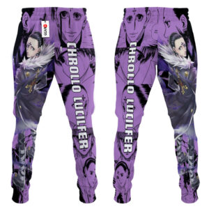 Chrollo Lucilfer Joggers Custom Anime HxH Sweatpants Mix Manga 6