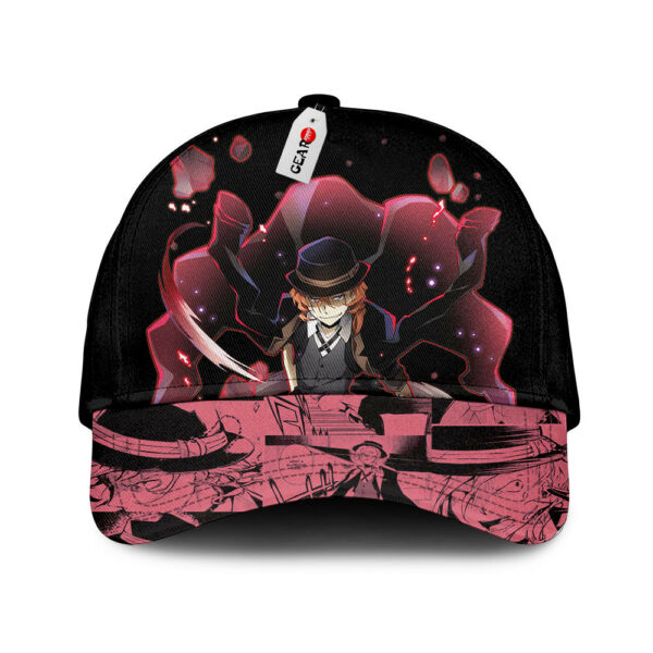 Chuuya Nakahara Baseball Cap Bungo Stray Dogs Custom Anime Hat for Otaku 1