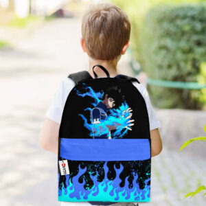 Dabi Blueflame Backpack Custom My Hero Academia Anime Bag for Otaku 5