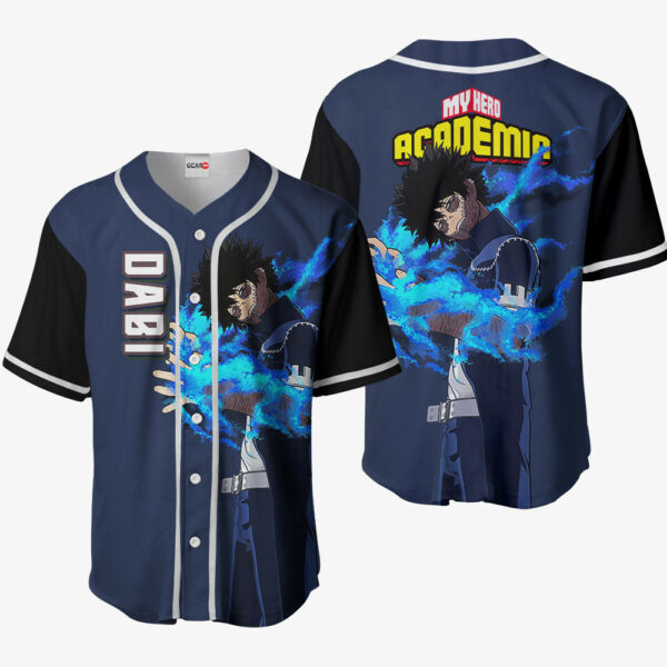 Dabi Jersey Shirt Custom My Hero Academia Anime Merch Clothes 1