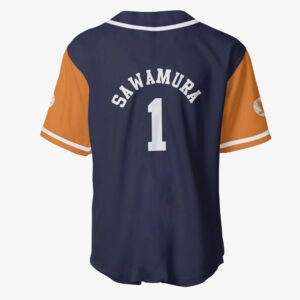 Daichi Sawamura Jersey Shirt Haikyuu Custom Anime Merch Clothes 5